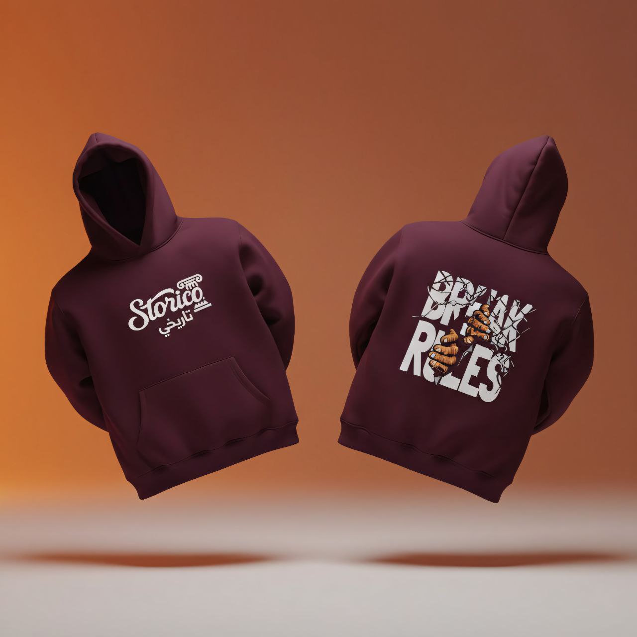 Burgundy Hoodie