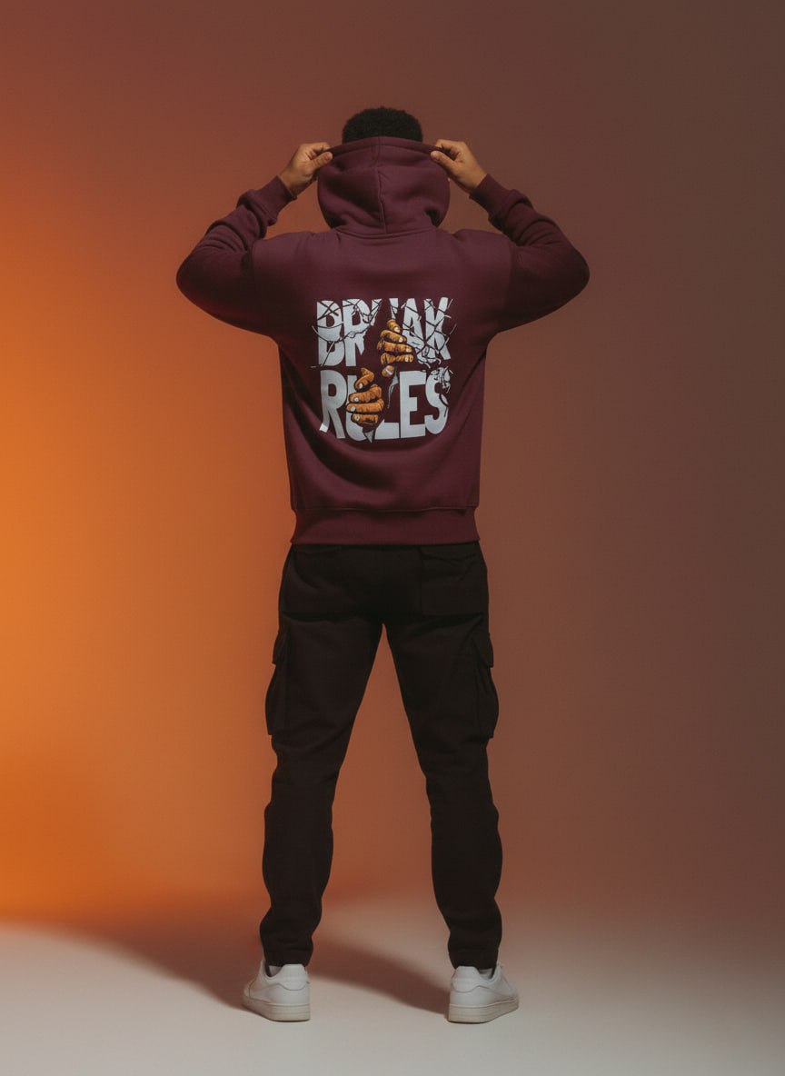 Burgundy Hoodie